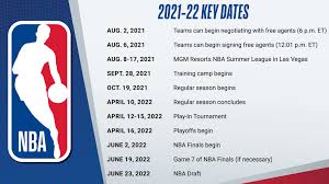 Nba standings, nba updates, nba games schedules, nba games results, nba news. Nba Communications On Twitter Key Dates For The 2021 22 Nba Season