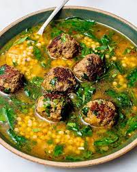 With favorites from her restaurants, childhood and home kitchen, the home cook, this is a friendly. Easy Meatball Soup With Spinach Tried True Recipes