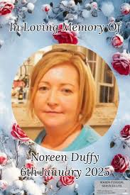 May Noreens gentle gentle soul rest in peace and sendingnmy deepest  condolences to Moira and all the extended family and friends at this time.