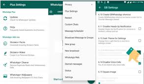 Mengunakan Fitur Whatsapp Plus 8 50 Dan Aero V8 21 Trendingnesia