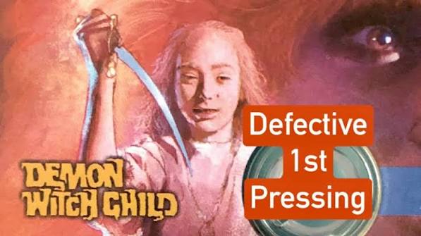 Demon Witch Child 1975 Vinegar Syndrome 2025 Blu-ray Release EDITING ERROR  - NEEDS A RECALL & FIX