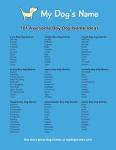 Unique Male Dog Names 2020 - 250+ Popular Boy Puppy Names ...