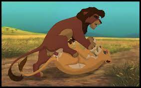 animal genitalia anus balls cum detailed background disney duo  erection feline female feral feral on feral fur hi res kaion kiara kovu  lion lying male mammal penetration penis sex