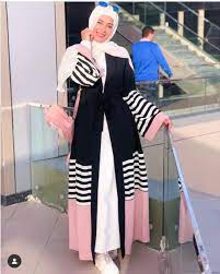 People standing modern abaya, modern hijab fashion, abaya fashion,. Abaya Styles For Ramadan Outings Just Trendy Girls