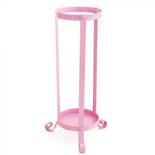 Antique cast iron umbrella / stick stand. Pink Metal Umbrella Stand Pink Metal From Umbrella Heaven