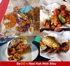 Nasi kak wok ramai peminatnya, ianya biasa dibeli sebagai santapan nasi kak wok yang bersayur lengkap dengan ayam goreng tentunya akan memuasakan selera tetamu. Bego Juh Orang Sibu Nikmati Sekarang Rasa Nasi Kak Wok Facebook
