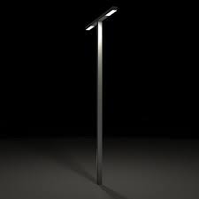 Street Light Poles Modern 3d Max In 2020 Street Light Light Pole Street Light Design