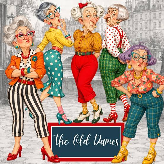 Whimsical Old Lady - Etsy Canada