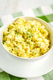 This Creamy Egg Salad Recipe Has Chunks Of Egg Whites And Just The Right Balance Of Crunchy Celery And Bri Best Egg Salad Recipe Egg Salad Recipe Chives Recipe