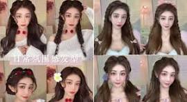 [Korean Hairstyles] Quick & Easy Hairstyle Tutorial🌈 Back to School  Hairstyle