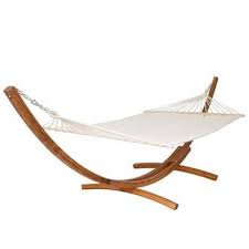 Tectake Hamac Sur Pied 2 Places Xxl 4 Metres Blanc Support Du Hamac En Bois Hamac Hamac Support Hamac 2 Places