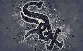 Quentin chicago white sox logo baseball. Chicago White Sox Art Logo American Baseball Club Geometric Art Gray Abstract Background Hd Wallpaper Peakpx