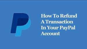 Nov 05, 2019 · 1. How To Refund A Transaction In Your Paypal Account Youtube
