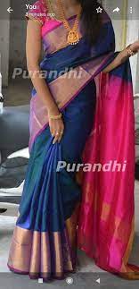 Uppada Pattu Sarees Uppada Pattu Silk Saree Big Border Saree Free Shipping Saree Running Blouse Indian Gift Wedding Saree Women Bridal Saree In 2021 Pattu Saree Blouse Designs Saree Blouse Designs