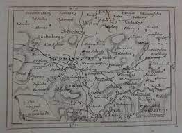 Klicken sie auf die karte, um die höhe anzuzeigen. Die Gegend Um Hermannstadt Kupferstich Karte Aus Skizzen In Kupfern Ein Periodisch Erscheinendes Bilderbuch Geographisch Historisch Artistisch Oconomischen Inhaltes Wien Reilly 1804 10 5 X 14 5 Cm By Rumanien Siebenburgen Map