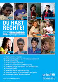 Prezenty bez pudła to produkty humanitarne dostarczane przez unicef najbardziej potrzebującym dzieciom i ich rodzinom. Kinderrechte Poster Du Hast Rechte In Din A2 Unicef