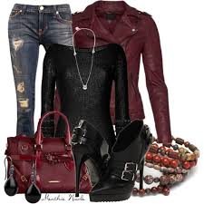 Burgundy Leather Jacket In 2020 Burgundy Leather Jacket Outfit Burgundy Leather Jacket Leather Jacket Outfits