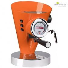 Bugatti Diva Espresso Coffee Machine Orange Espresso Coffee Machine Cappuccino Machine Espresso Coffee
