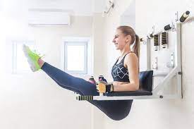 not sure how to use the captain s chair try these 4 ab exercises livestrong com abs workout six pack abs workout lower abdominal workout