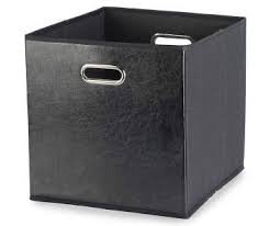 Storage Furniture Shop Home Storage Furniture Big Lots Black Faux Leather Cube Storage Faux Leather