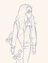 The game stranger things, season 2, book free png. Jessi Brasil On Twitter Max Mayfield Brart Digitalart Maxmayfield Strangerthings Girl Skate