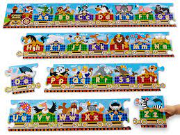 Melissa & doug / other. Alphabet Train Floor Puzzle At Lakeshore Learning