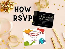 Do you know how to rsvp when someone sends you an invitation? How To Rsvp To A Birthday Party Invitation Event Sample Wording Included For Yes No Maybe Party Bright