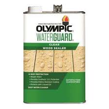Waterguard 1 Gal Clear Wood Sealer Wood Sealer How To Waterproof Wood Clear Stain
