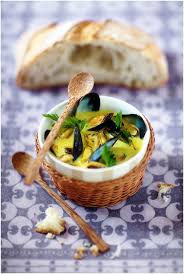 Coconut Milk Mussel Soup Soupe De Moules Au Lait De Coco La Tartine Gourmande Delicious Soup Recipes Soup Recipes