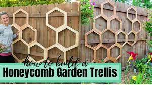 Most often, we don't need to. Build A Honeycomb Diy Garden Trellis Youtube