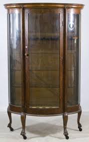 When it comes to shelf replacements if your china or curio cabinet has cracked glass or missing panes in the doors, we have that covered you want a squared back edge with a curved front? 11 Curved Glass Cabinets Ideas Curved Glass China Cabinet Glass Cabinet