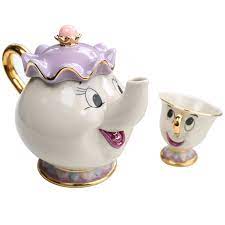 Genuine Cartoon Beauty And The Beast Mug Tea Set Mrs Potts Teapot Chip Cup Pot Coffee Kettle Birthday Xmas Gift Gift Gifts Beauty And Beastbeauty And The Beast Aliexpress