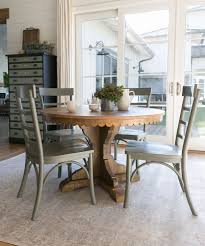 Magnolia Home Top Tier Round Dining Table By Joanna Gaines In 2021 Small Round Kitchen Table Dining Table Farmhouse Dining Room