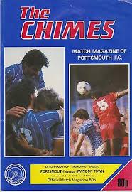 Portsmouth will score as a result of an opposition error. Portsmouth V Swindon Town Littlewoods Cup 1987 88 Ebay