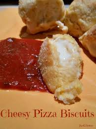 Cheesy Pizza Biscuits Quick And Easy Recipe Recipes Biscuit Pizza Food