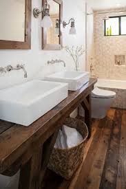 Waschtisch Holz Rustikal Rechteckige Keramik Aufsatzwaschbecken Waschtisch Holz Rustikal Waschtisch Holz Badezimmer Rustikal