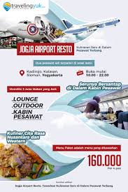 Jogja Airport Resto Tawarkan Kulineran Seru Di Dalam Pesawat Terbang Kadirejo, purwomartani, sleman yogyakarta city, special region of yogyakarta, indonesia, contact jogja airport resto on messenger.