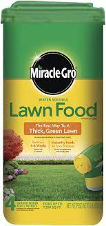 Lawn care tips, seasonal tips. Amazon Com Miracle Gro Water Soluble Lawn Food 5 Lb Fertilizers Garden Outdoor