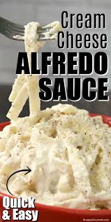 Meanwhile, whisk broth and flour in medium saucepan until blended. Easy Cream Cheese Alfredo Sauce Snappygourmet Com Alfredo Sauce Recipe Homemade Alfredo Sauce Easy Cream Cheese Recipes