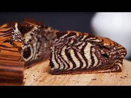 Zebra Cake Recipe Zebra Cake Desserts Cake Recipes