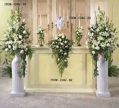 Maybe you would like to learn more about one of these? Flowers Photos Wedding Flower Arrangements Church Church Flowers Altar Flowers Wedding Ceremony Flowers