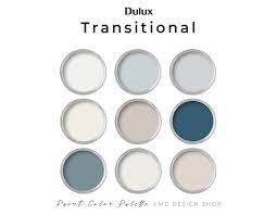 Transitional Dulux Paint Color Palette