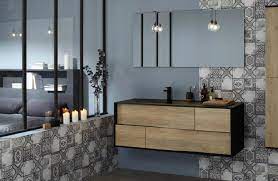 Meuble de salle de bain bois clair. Quel Bois Choisir Pour Un Meuble De Salle De Bains Espace Aubade