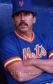 Davey Johnson With No Grays And No Glasses Throwback New York Mets Baseball Mets Baseball Mlb Mets