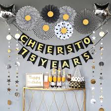 These 50th birthday cake ideas and images are for her and him and super delicious. Buy 75th Birthday Decorations For Women Or Men By Homond 75th Anniversary Decorations 75th Bday Decorations Cheers To 75 Years Banner 75 Birthday Decor 75 Years Old Party Favors Supplies Online In Vietnam B081w3q5yh