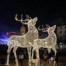 Light Up Reindeer China 3d Deer Led Light Up Acryl Christmas Reindeer Decorations For Lawn Decor China Light Decordtion Light