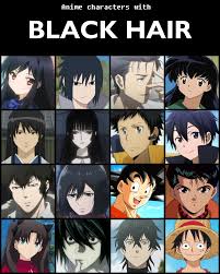 I know some from the few animes i've watched. Anime Characters With Black Hair V2 By Jonatan7 On Deviantart