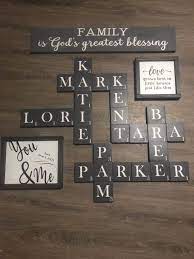 Hand Painted Scrabble Wall Tiles Scrabble Letters Scrabble Etsy In 2021 Scrabble Wall Art Scrabble Wall Scrabble Tiles Wall