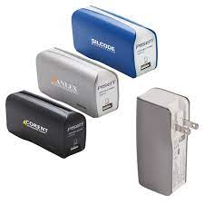 A cable to charge your phone, tablet, wearable, or other device most power banks (aka portable chargers) charge via a usb port, simply connect your device to the usb port and begin charging. 5 000mah Mobile Power Bank With Wall Plug Goimprints