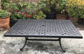Let these 19 fantastic ideas inspire you to pump up the pretty (and the practical) of your outdoor porch. Outdoor Coffee Table Cast Aluminum Rectangular Porch Patio Garden Nassau Decor For Sale Online Ebay
